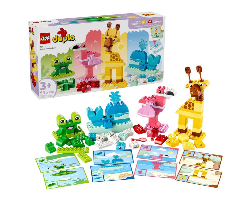 LEGO Set 10472-1 Animal Building Game (2026 Duplo) | Rebrickable ...