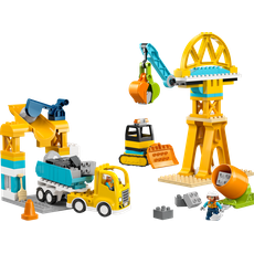 3 in 1 Construction Site and Vehicles (set 10476-1)