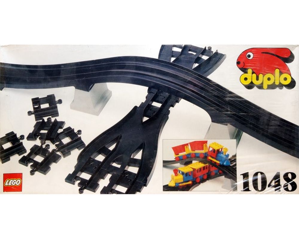 LEGO Set 1048-1 Bridge and Crossing Tracks (1986 Educational and Dacta >  Duplo and Explore)