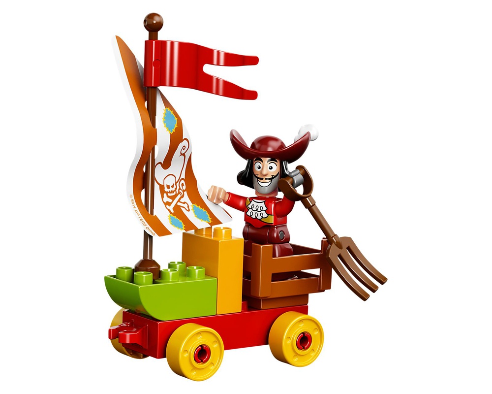 LEGO duplo Pirate Jake and Neverland Pirates with Captain Hook and