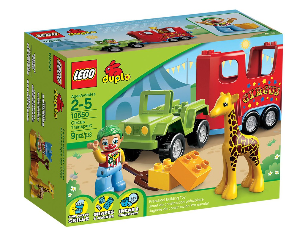LEGO Set 10550-1 Circus Transport (2013 Duplo > | Rebrickable - Build with LEGO