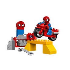 Spider-Man Web-Bike Workshop (set 10607-1)