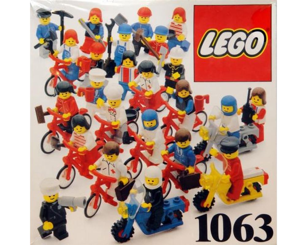 LEGO Set 1063-1 Community Workers (1985 Educational and Dacta Town) | - Build with LEGO