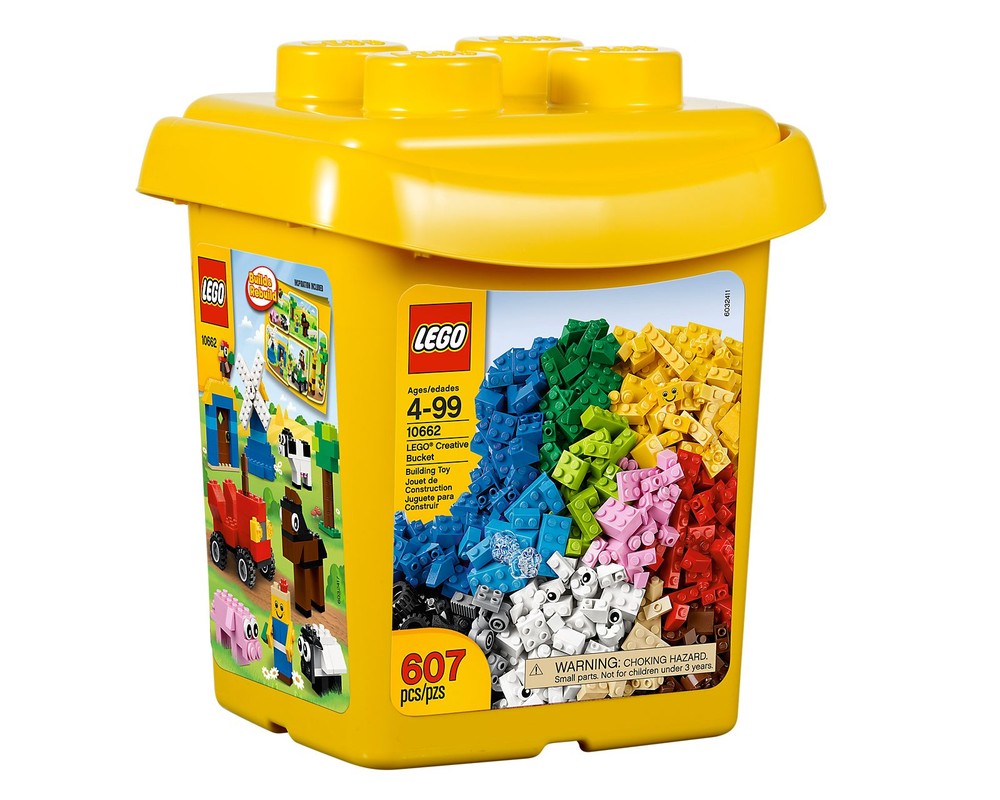 LEGO Set 106621 Creative Bucket (2013 Make & Create > Bricks & More) Rebrickable Build with