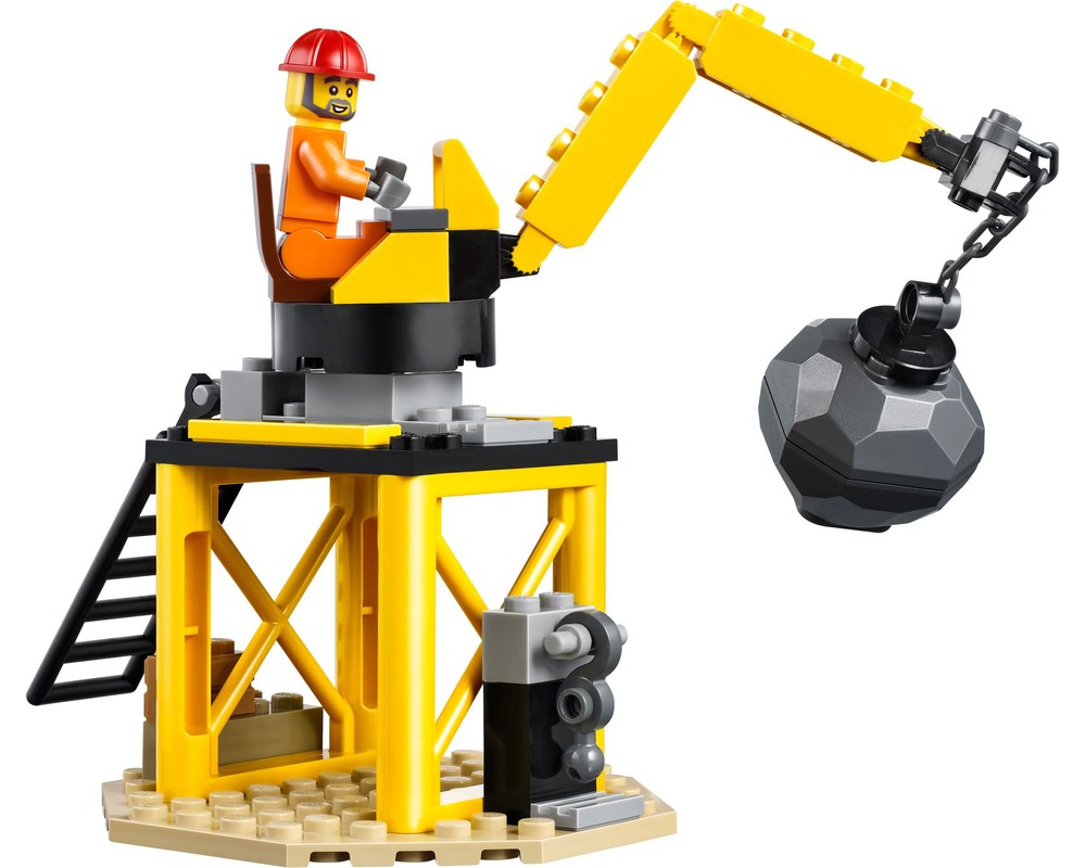 lego wrecking ball crane