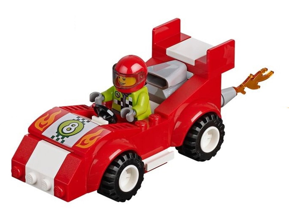 LEGO Set 106731s1 Red Race Car (2014 Juniors) Rebrickable Build