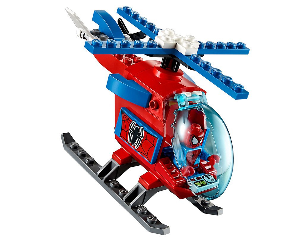 Lego spiderman shop helicopter