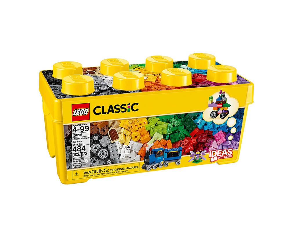 Lego 10696 Classic Medium Creative Brick Box 484 Pcs Building 10696