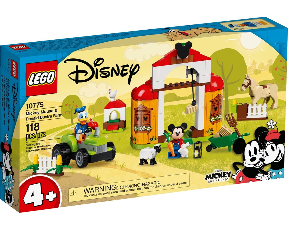LEGO Set 107751 Mickey Mouse & Donald Duck's Farm (2021 Disney