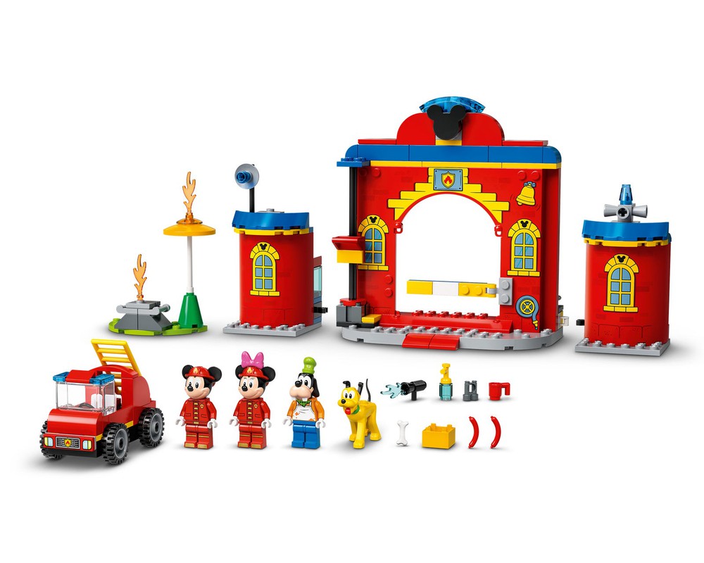 LEGO Set 10776-1 Mickey & Friends Fire Truck & Station (2021