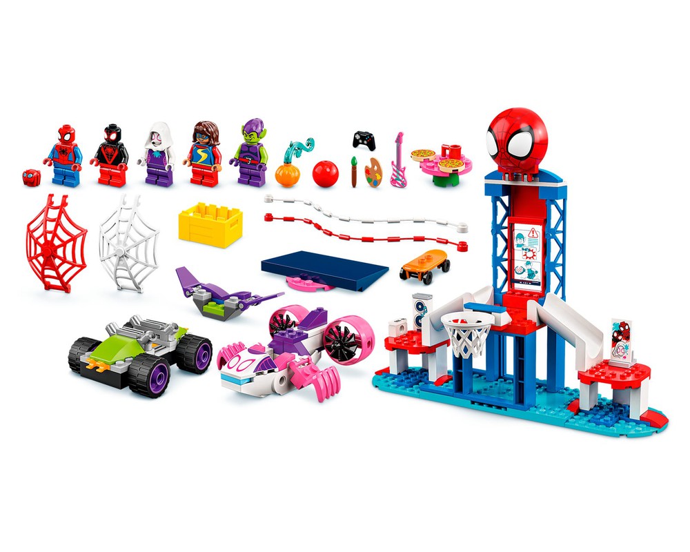 LEGO Set 10784-1 Spider-Man Webquarters Hangout (2022 Super Heroes ...