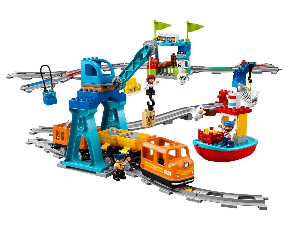 LEGO Set 10875-1 Cargo Train (2018 Duplo > Trains)