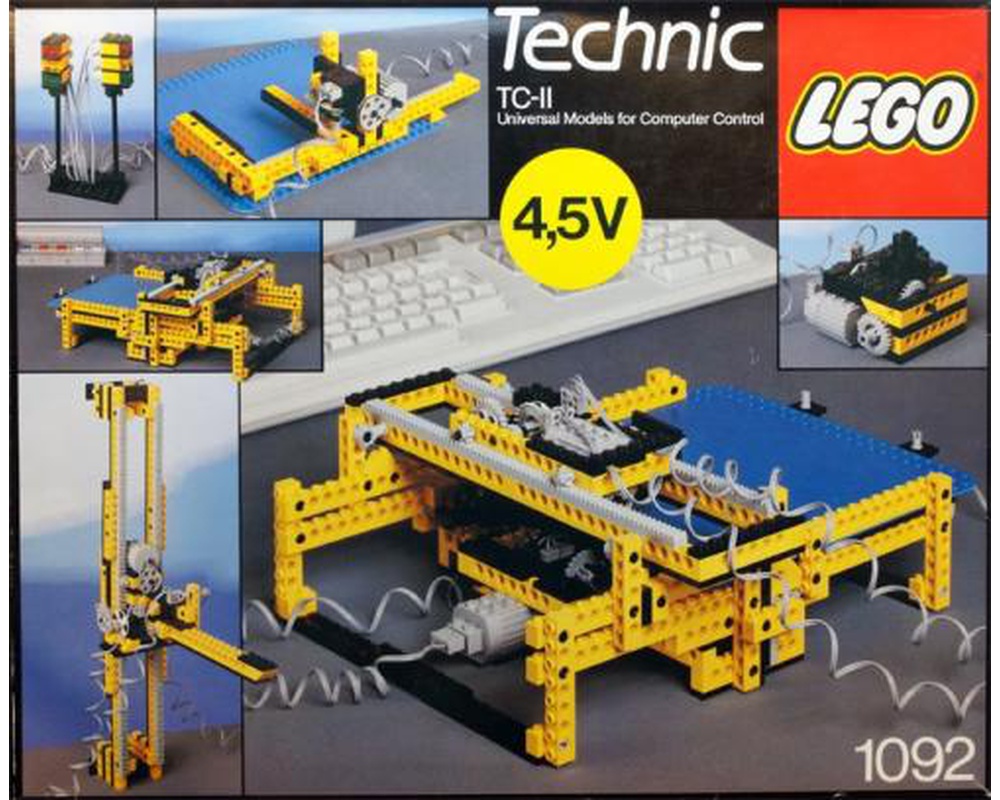 overdraw Catena røgelse LEGO Set 1092-1 TECHNIC Control II (1986 Educational and Dacta) |  Rebrickable - Build with LEGO