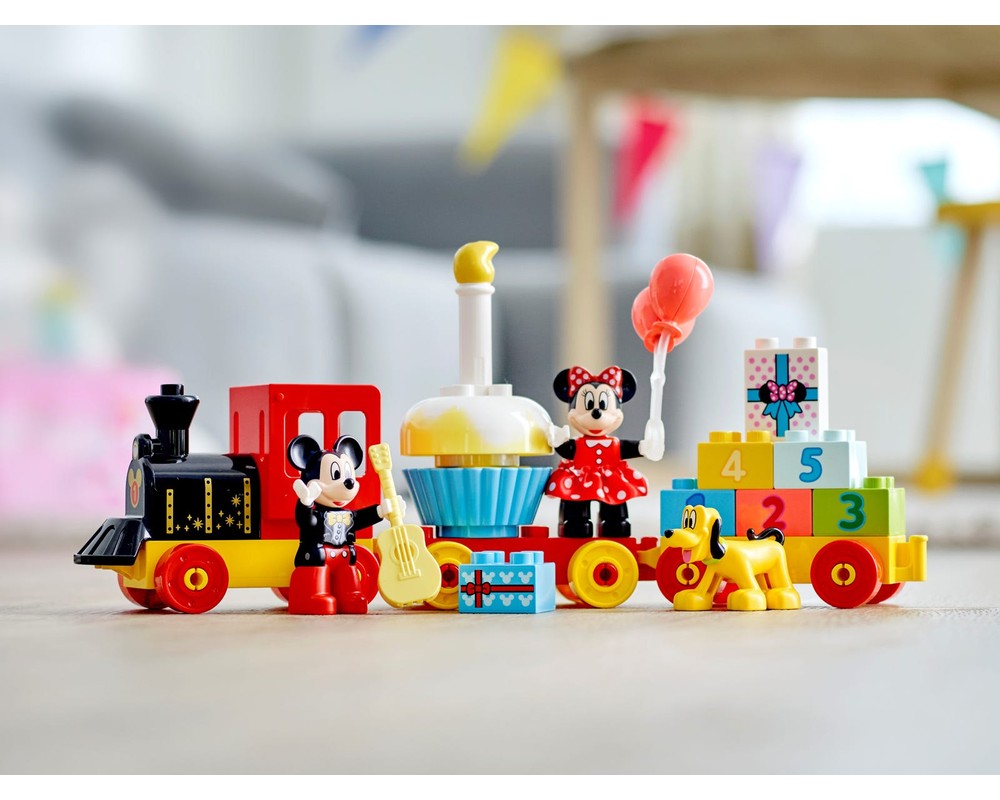 mickey mouse birthday train