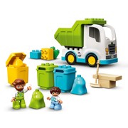 Garbage Truck and Recycling