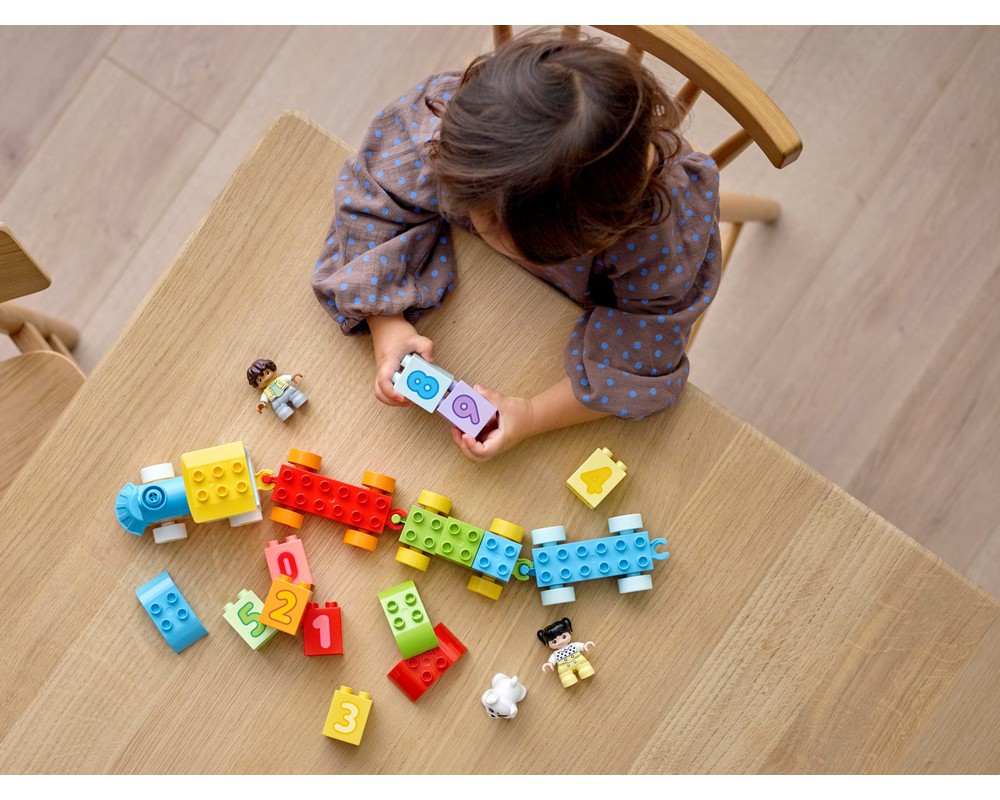 Duplo number train online instructions