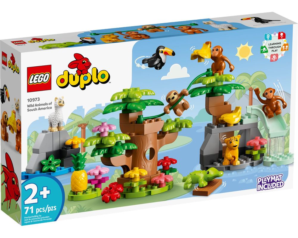 LEGO Set 10973-1 Wild Animals of South America (2022 Duplo > Town 