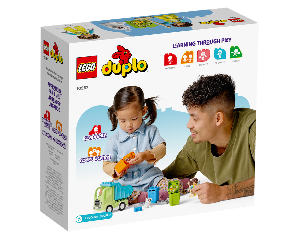 LEGO Set 10987-1 Recycling Truck (2023 Duplo > Town) | Rebrickable ...