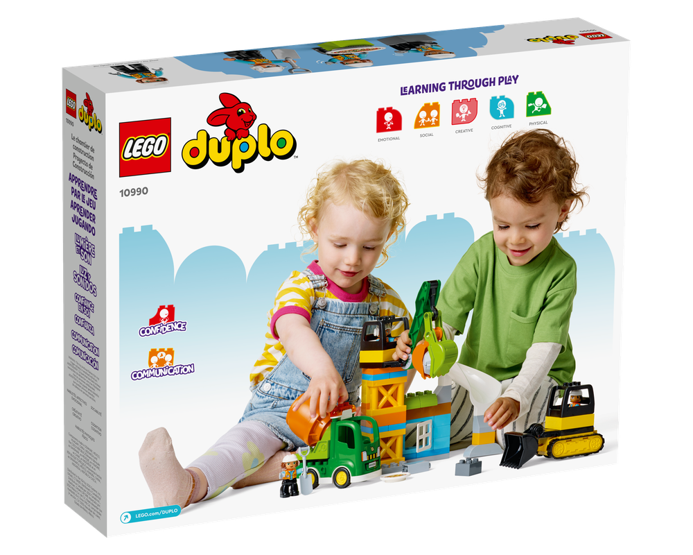 LEGO Set 10990-1 Construction Site (2023 Duplo > Town 