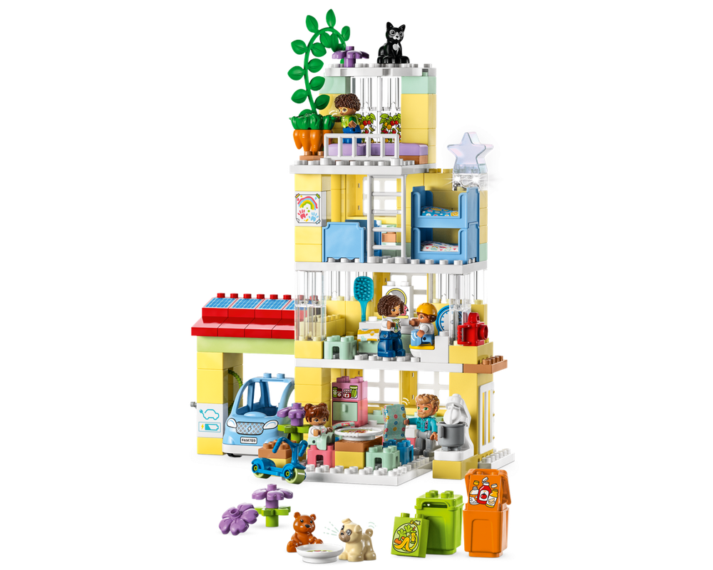 LEGO Set 10994-1 3in1 Family House (2023 Duplo > Playhouse