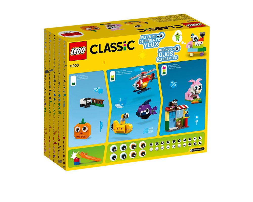 LEGO Set 11003-1 Bricks and Eyes (2019 Classic) | Rebrickable 