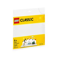 White Baseplate (set 11010-1)