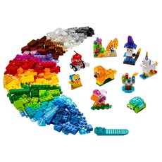 Creative Transparent Bricks (set 11013-1)