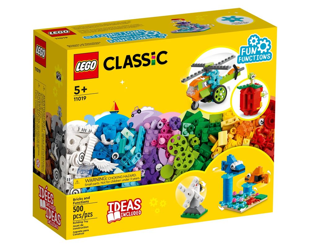 LEGO Set 11019-1 Bricks and Functions (2022 Classic) | Rebrickable 