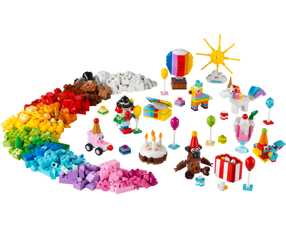 LEGO Set 11029-1 Creative Party Box (2023 Classic) | Rebrickable