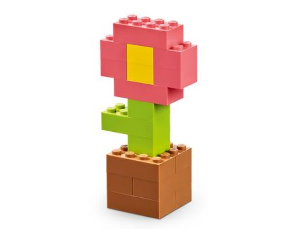 LEGO Set 11030-1-s4 Flower in Pot (2023 Classic) | Rebrickable - Build ...