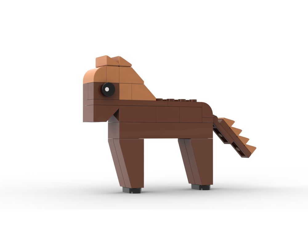 LEGO Set 11038-1-s6 Horse (2024 Classic) | Rebrickable - Build with LEGO