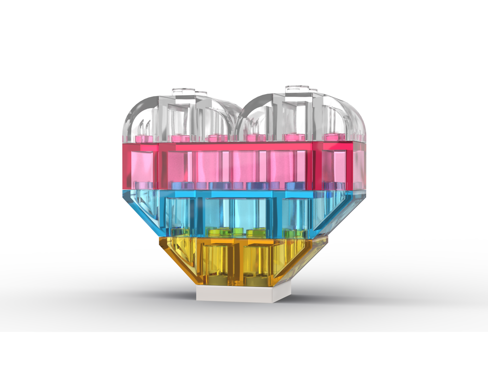 LEGO Set 11040-1-s1 Heart (2025 Classic) | Rebrickable - Build with LEGO