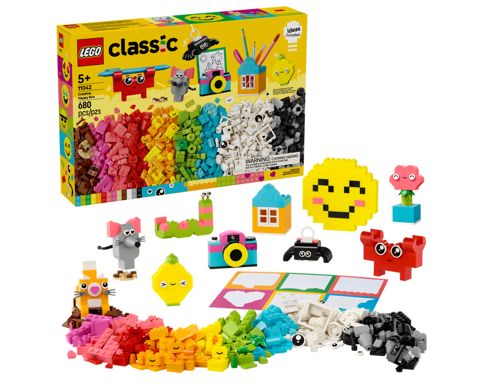 LEGO Set 11042-1 Creative Happy Box (2025 Classic) | Rebrickable ...