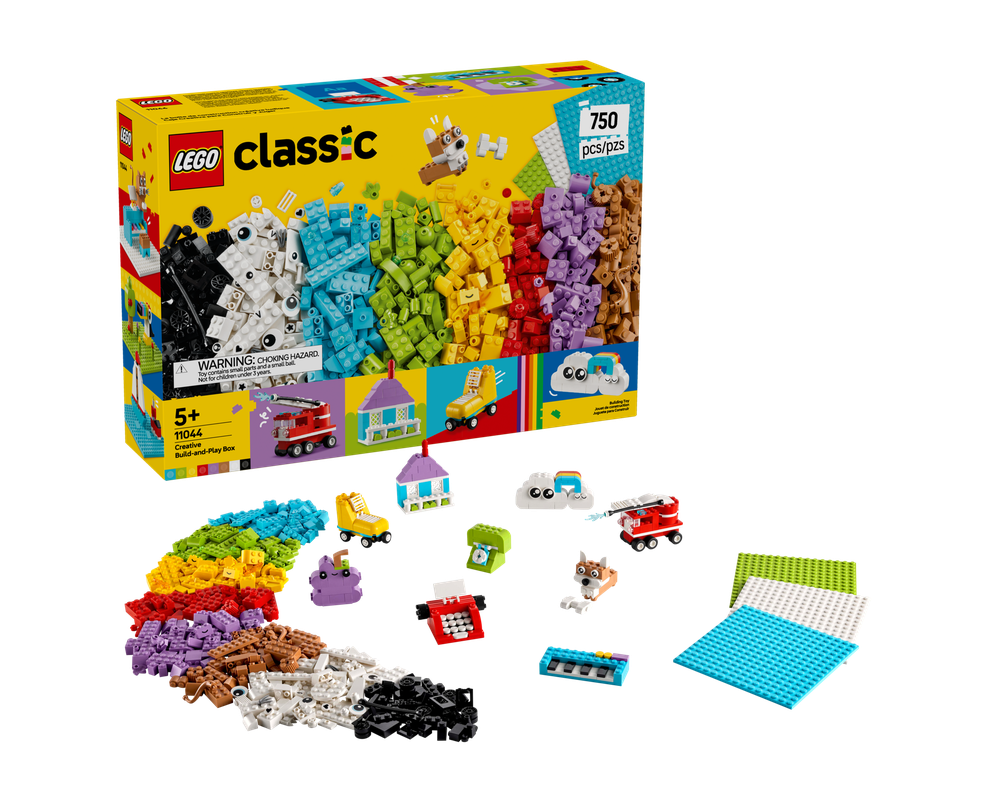 LEGO Set 11044-1 Creative Build-and-Play Box (2025 Classic ...