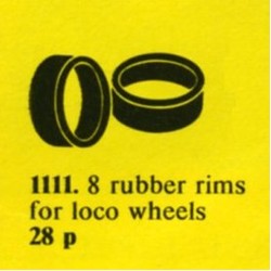 Rubber Rims for Locomotive Wheels