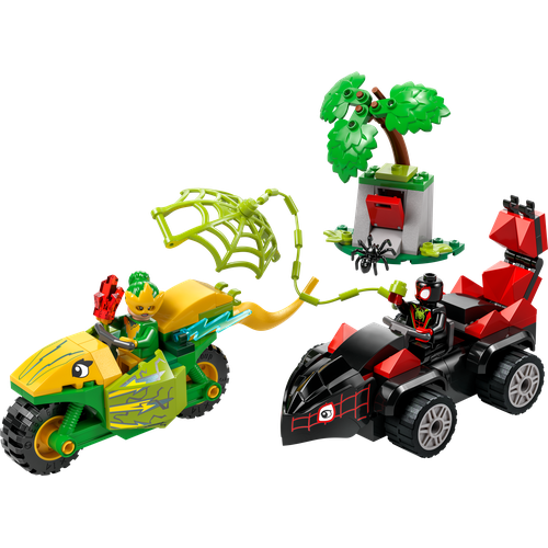 Spin and Electro Dinosaur Vehicle Chase