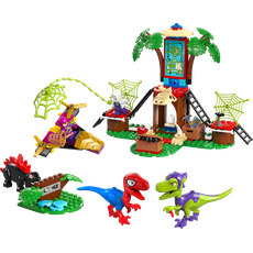 Spidey and Gobby's Raptor Battle at Tree House HQ (set 11200-1)