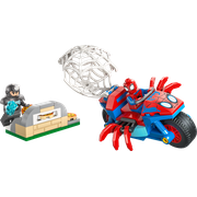Spidey on his Motorcycle vs. Rhino