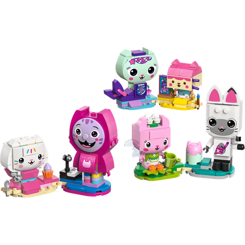 Gabby's Brick-Built Cat Friends