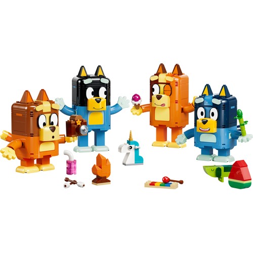 Brick-Built Bluey Family