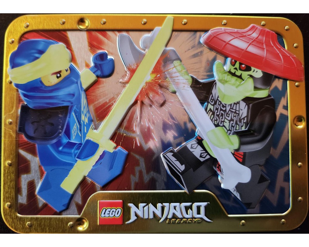 LEGO Set 112327-1 Jay vs. Bone Warrior (2023 Ninjago 
