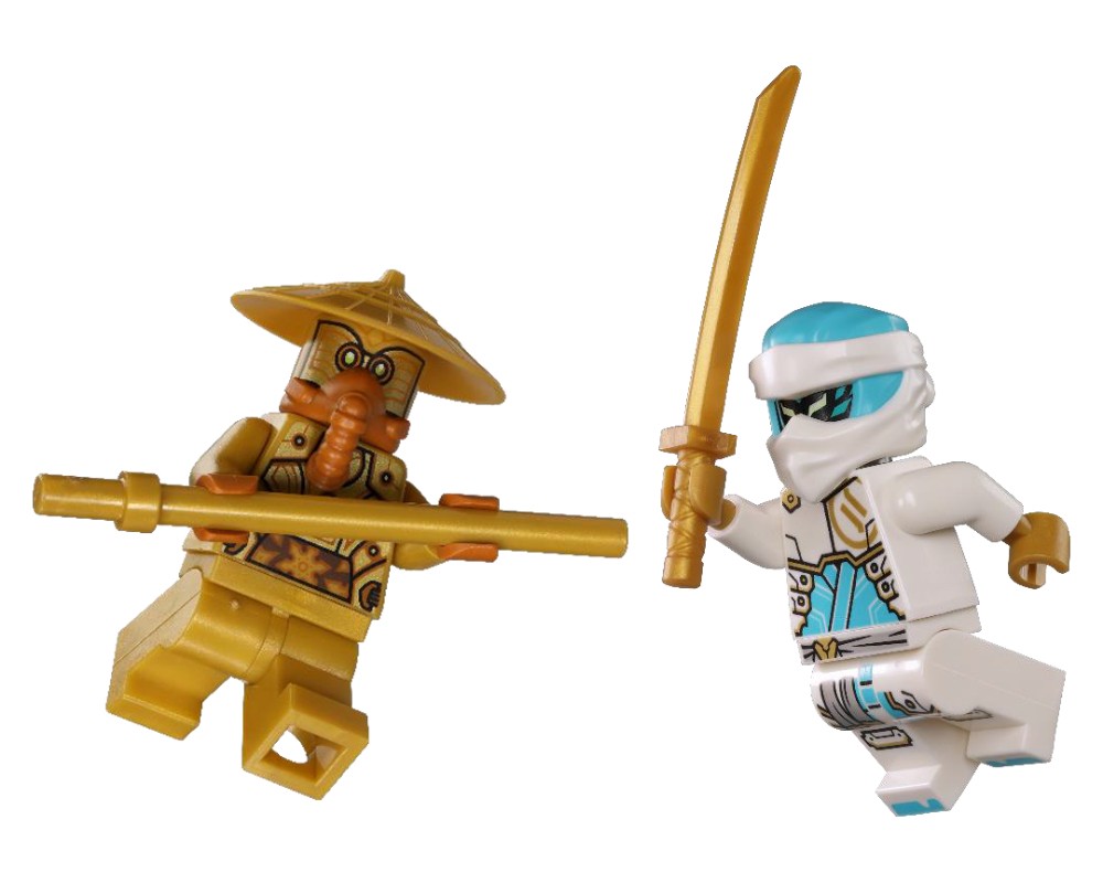 LEGO Set 112501-1 Zane vs Temple Guard (2025 Ninjago