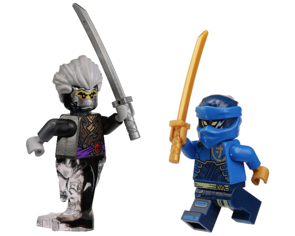 LEGO Set 112503-1 Jay vs. Cinder (2025 Ninjago) | Rebrickable