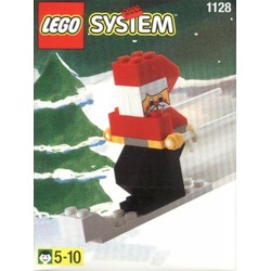 Santa on Skis