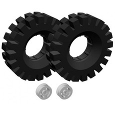 Tires (42 mm) and Hubs (set 1131-1)