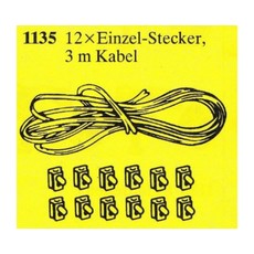 Battery Cable Kit: 12 Connectors, 3m Cable (set 1135-1)