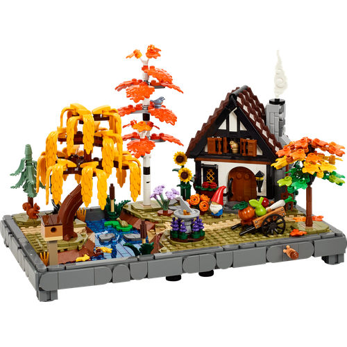 Autumn Cottage Garden
