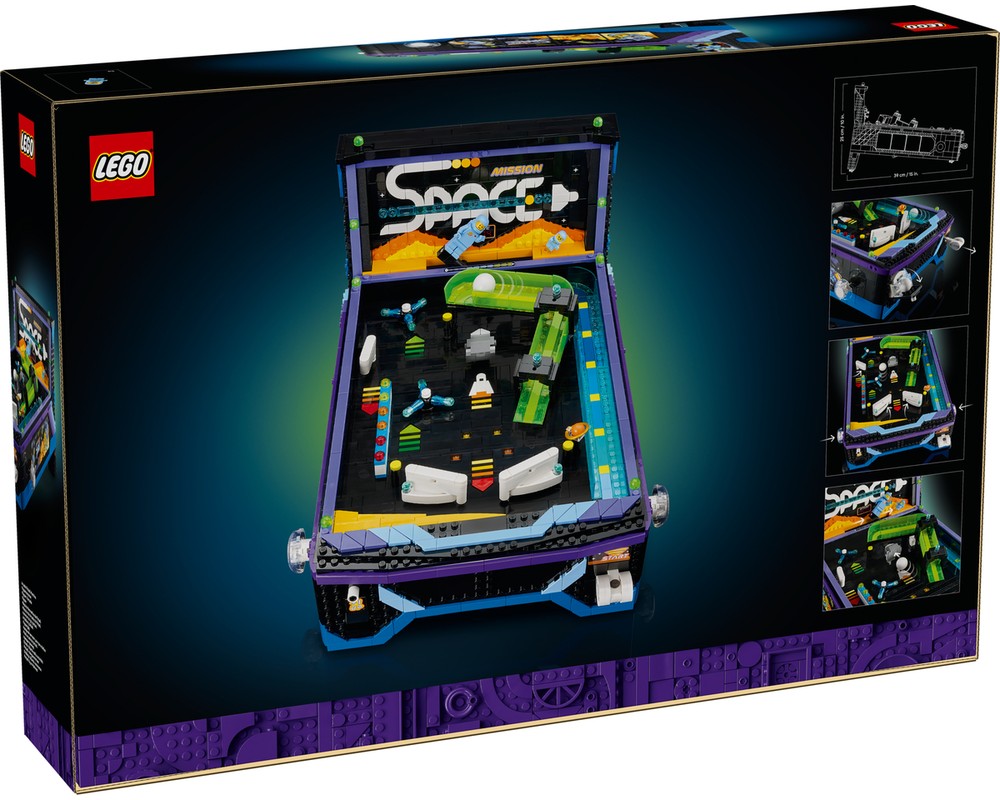 LEGO Set 11374-1 Arcade Pinball Machine (2026 Icons) | Rebrickable ...