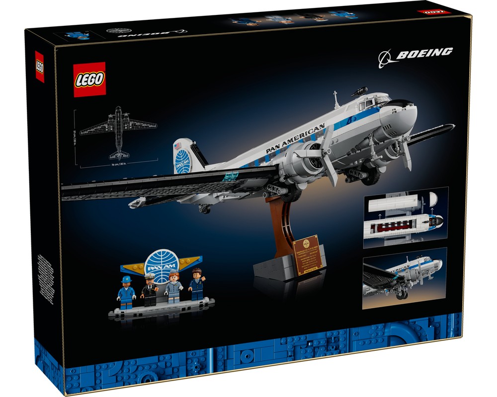 LEGO Set 11378-1 Douglas DC-3 PAN AM Airliner (2026 Icons