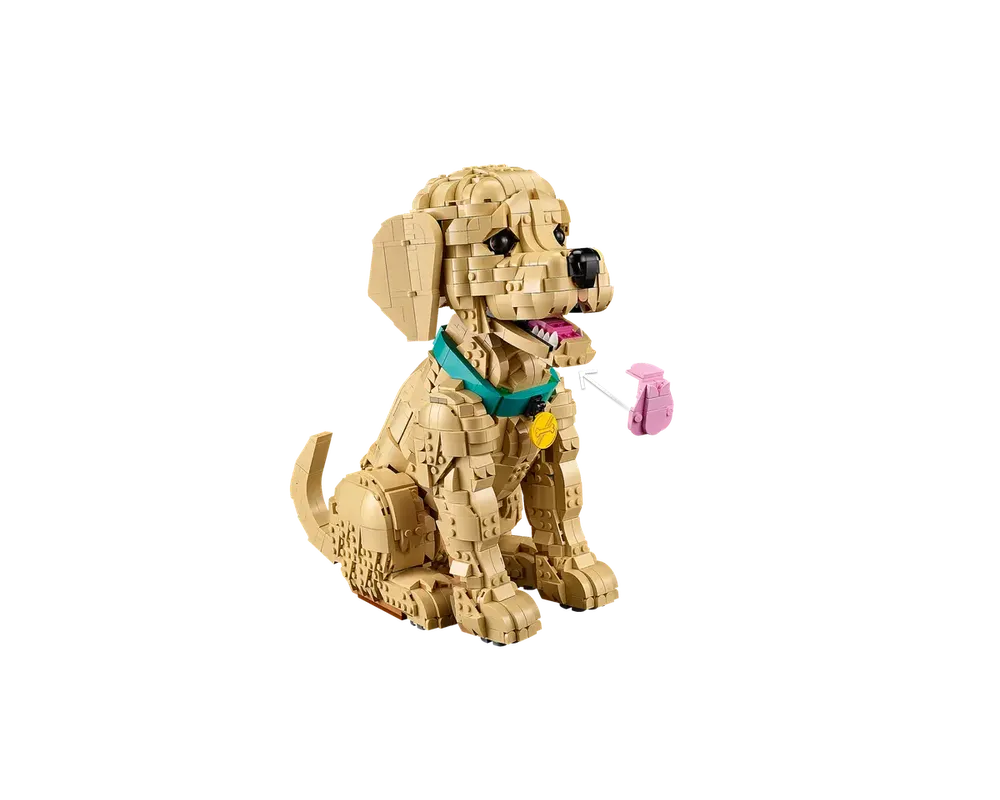 LEGO Set 11384-1 Golden Retriever Puppy (2026 Icons) | Rebrickable ...